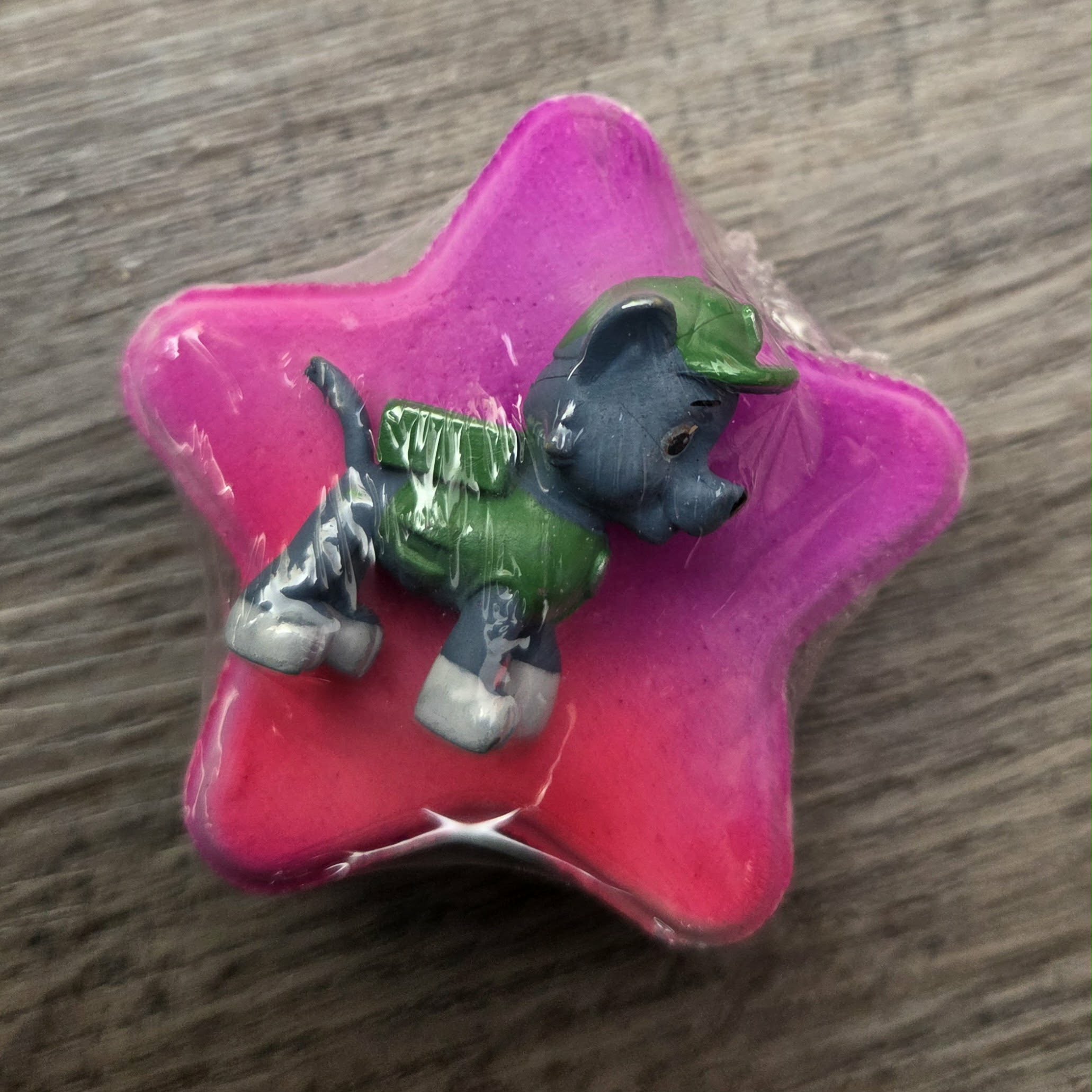 Bombe de bain effervescente avec jouet - Pat Patrouille - Rocky - Froot Loops